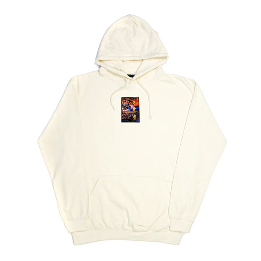 S/S24 Embroidered 'Ocean Bridge Sunset' Pullover [bone]